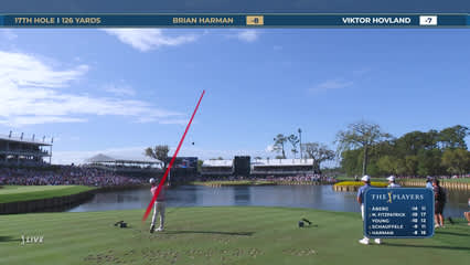 Brian Harman | Round 3 | 17th hole | Shot 1 | 2026 THE PLAYERS