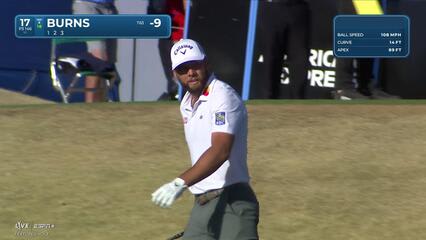 Sam Burns | Round 3 | 17th hole | Shot 1 | 2025 The American Express