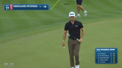Rasmus Neergaard-Petersen | Round 1 | 17th hole | Shot 3 | 2026 WM Phoenix Open