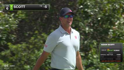 Adam Scott | Round 4 | 6th hole | Shot 4 | 2026 Arnold Palmer