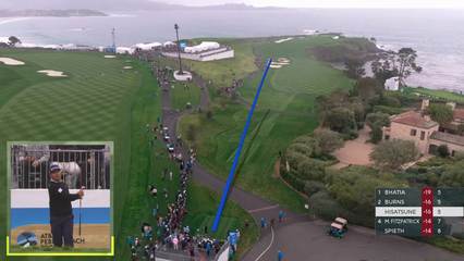 Ryo Hisatsune | Round 3 | 6th hole | Shot 1 | 2026 AT&T Pebble Beach