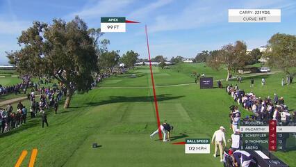 Denny McCarthy | Round 3 | 15th hole | Shot 1 | 2025 Genesis