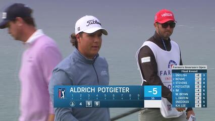 Aldrich Potgieter | Round 4 | 4th hole | Shot 5 | 2025 Farmers