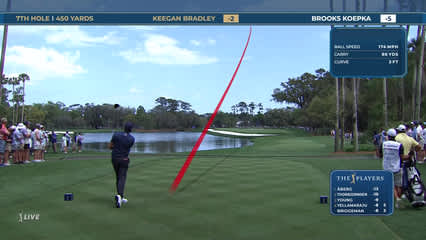 Keegan Bradley | Round 4 | 7th hole | Shot 1 | 2026 THE PLAYERS