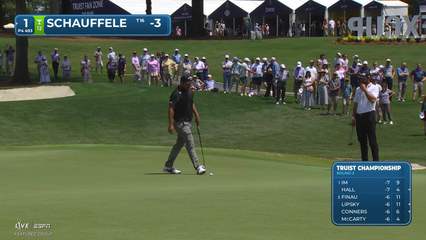 Xander Schauffele | Round 2 | 1st hole | Shot 5 | 2026 Truist Championship