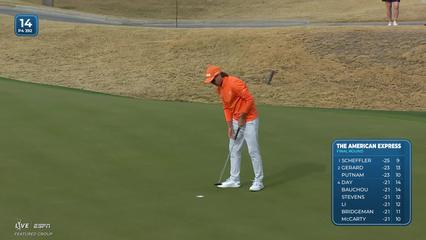 Rickie Fowler | Round 4 | 14th hole | Shot 3 | 2026 The American Express
