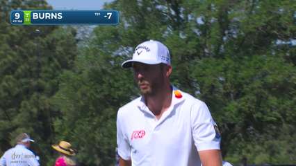 Sam Burns | Round 4 | 9th hole | Shot 1 | 2026 Texas Children's