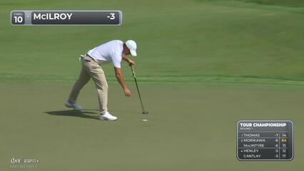 Rory McIlroy | Round 1 | 10th hole | Shot 4 | 2025 TOUR Championship