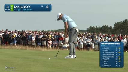 Rory McIlroy | Round 2 | 8th hole | Shot 3 | 2026 Genesis Scottish Open