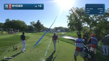 Sam Ryder | Round 2 | 15th hole | Shot 1 | 2026 Valspar