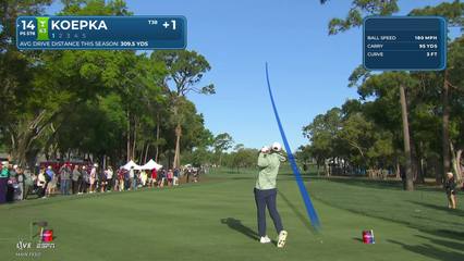 Brooks Koepka | Round 1 | 14th hole | Shot 1 | 2026 Valspar