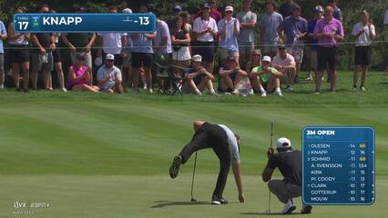 Jake Knapp | Round 2 | 8th hole | Shot 2 | 2025 3M Open