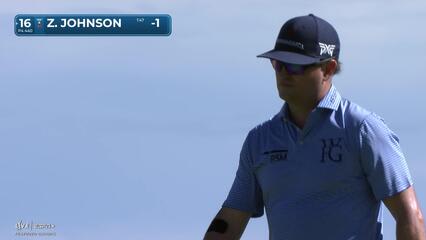 Zach Johnson | Round 1 | 16th hole | Shot 4 | 2025 Sony Open