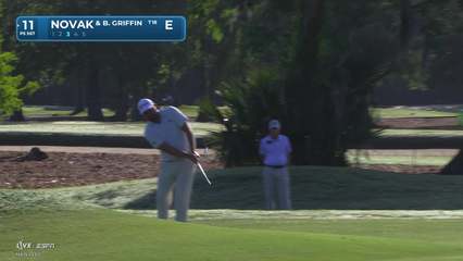 Andrew Novak | Round 1 | 11th hole | Shot 3 | 2026 Zurich Classic