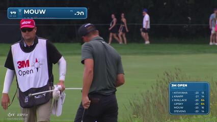 William Mouw | Round 4 | 17th hole | Shot 4 | 2025 3M Open