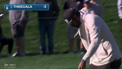 Sahith Theegala | Round 2 | 15th hole | Shot 3 | 2025 Valspar