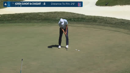Adrien Dumont de Chassart | Round 4 | 4th hole | Shot 3 | 2026 Valspar