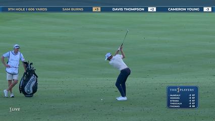 Sam Burns | Round 1 | 9th hole | Shot 4 | 2026 THE PLAYERS