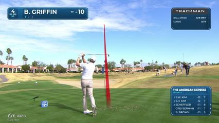 Ben Griffin | Round 2 | 4th hole | Shot 1 | 2026 The American Express