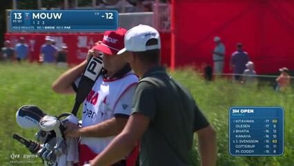 William Mouw | Round 3 | 13th hole | Shot 1 | 2025 3M Open