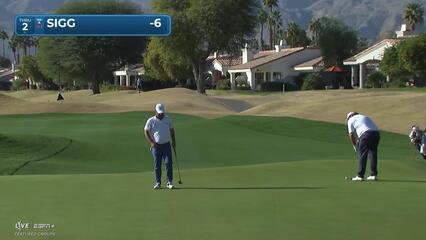 Greyson Sigg | Round 3 | 2nd hole | Shot 4 | 2025 The American Express