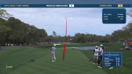 Chris Kirk | Round 3 | 12th hole | Shot 1 | 2026 THE PLAYERS