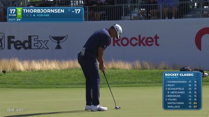 Michael Thorbjornsen | Round 4 | 17th hole | Shot 4 | 2026 Rocket Classic