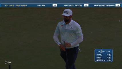 Matthieu Pavon | Round 1 | 9th hole | Shot 6 | 2026 THE PLAYERS