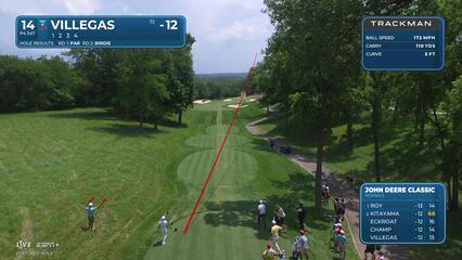 Camilo Villegas | Round 3 | 14th hole | Shot 1 | 2025 John Deere