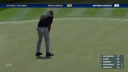 Brian Harman | 2024 THE PLAYERS | Round 4 | 1st hole | Shot 4