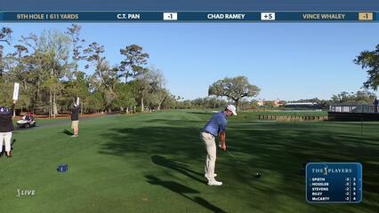 Vincent Whaley | Round 1 | 9th hole | Shot 1 | 2025 THE PLAYERS