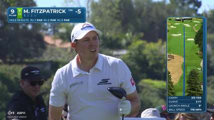 Matt Fitzpatrick | Round 4 | 9th hole | Shot 1 | 2026 The Genesis