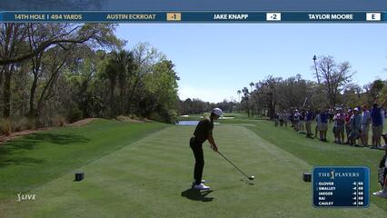 Austin Eckroat | Round 1 | 14th hole | Shot 1 | 2025 THE PLAYERS