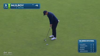 Rory McIlroy | Round 1 | 9th hole | Shot 4 | 2026 The Genesis