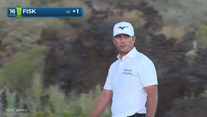 Steven Fisk | Round 2 | 16th hole | Shot 4 | 2025 Bank of Utah