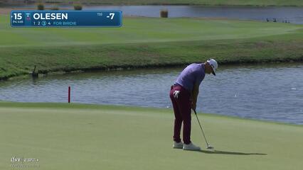 Thorbjørn Olesen | Round 3 | 15th hole | Shot 4 | 2025 Mexico Open