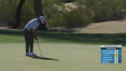 Si Woo Kim | Round 4 | 1st hole | Shot 3 | 2026 WM Phoenix Open