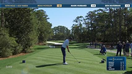 Beau Hossler | Round 1 | 10th hole | Shot 1 | 2025 THE PLAYERS