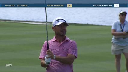 Brian Harman | Round 3 | 7th hole | Shot 2 | 2026 THE PLAYERS