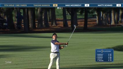 Takumi Kanaya | Round 1 | 11th hole | Shot 3 | 2026 THE PLAYERS