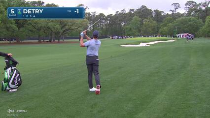 Thomas Detry | Round 1 | 5th hole | Shot 2 | 2025 Houston Open