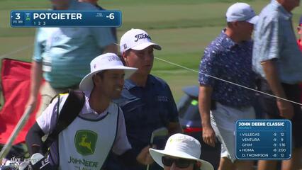 Aldrich Potgieter | Round 2 | 3rd hole | Shot 1 | 2025 John Deere