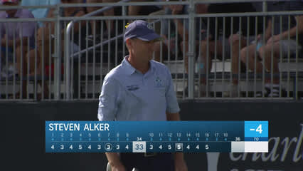 Steven Alker | Round 2 | 16th hole | Shot 5 | 2025 Sanford Int