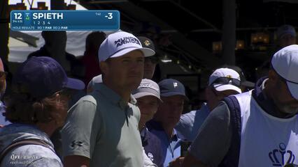 Jordan Spieth | Round 3 | 12th hole | Shot 1 | 2025 Truist Championship