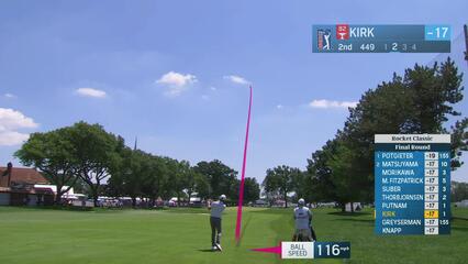 Chris Kirk | Round 4 | 2nd hole | Shot 2 | 2025 Rocket Classic