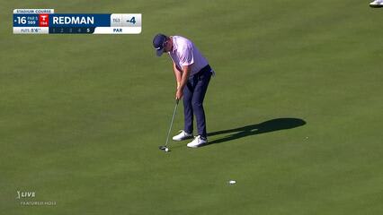 Doc Redman | 2022 The American Express | Round 2 | 16th hole | Shot 5