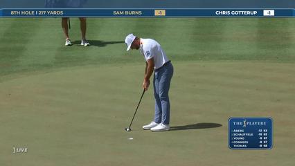 Sam Burns | Round 3 | 8th hole | Shot 4 | 2026 THE PLAYERS