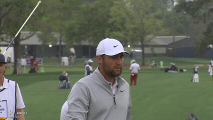 Scottie Scheffler | Round 2 | 12th hole | Shot 4 | 2025 Houston Open