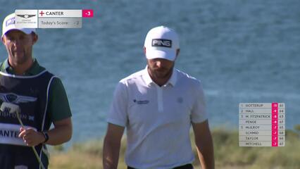 Laurie Canter | Round 2 | 14th hole | Shot 3 | 2025 Genesis Scottish Open