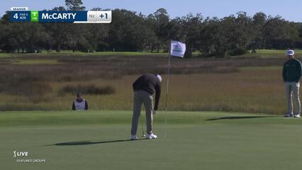 Matt McCarty | Round 1 | 4th hole | Shot 4 | 2024 The RSM Classic
